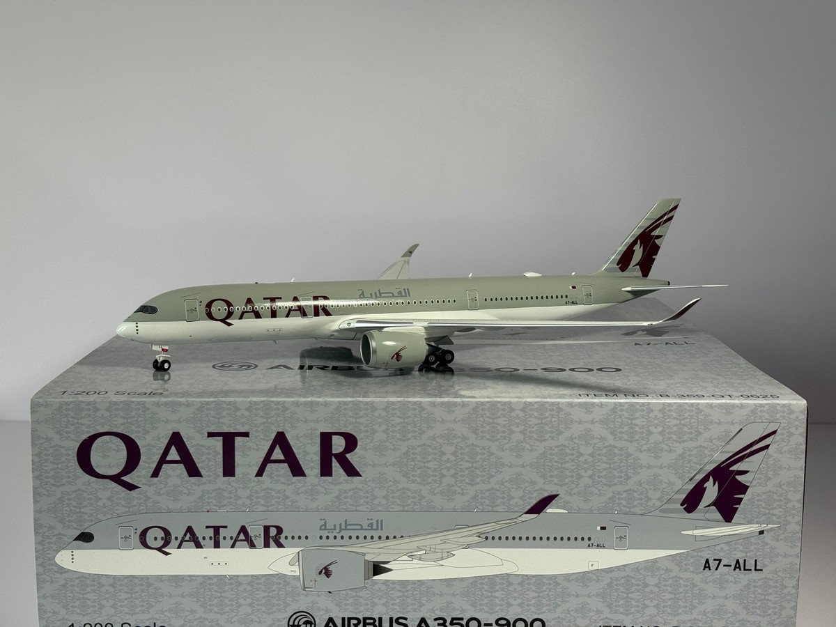 Inflight 1:200 Qatar Airways Airbus A350-900 A7-ALL current colors
