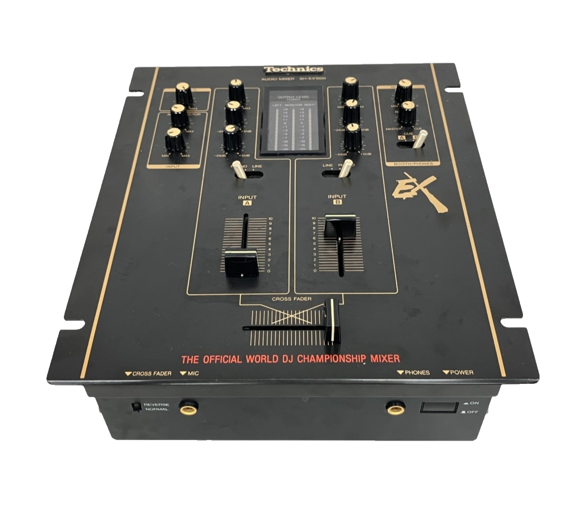 Technics SH-EX1200 Black DJ Audio Mixer DMC Scratch Battle