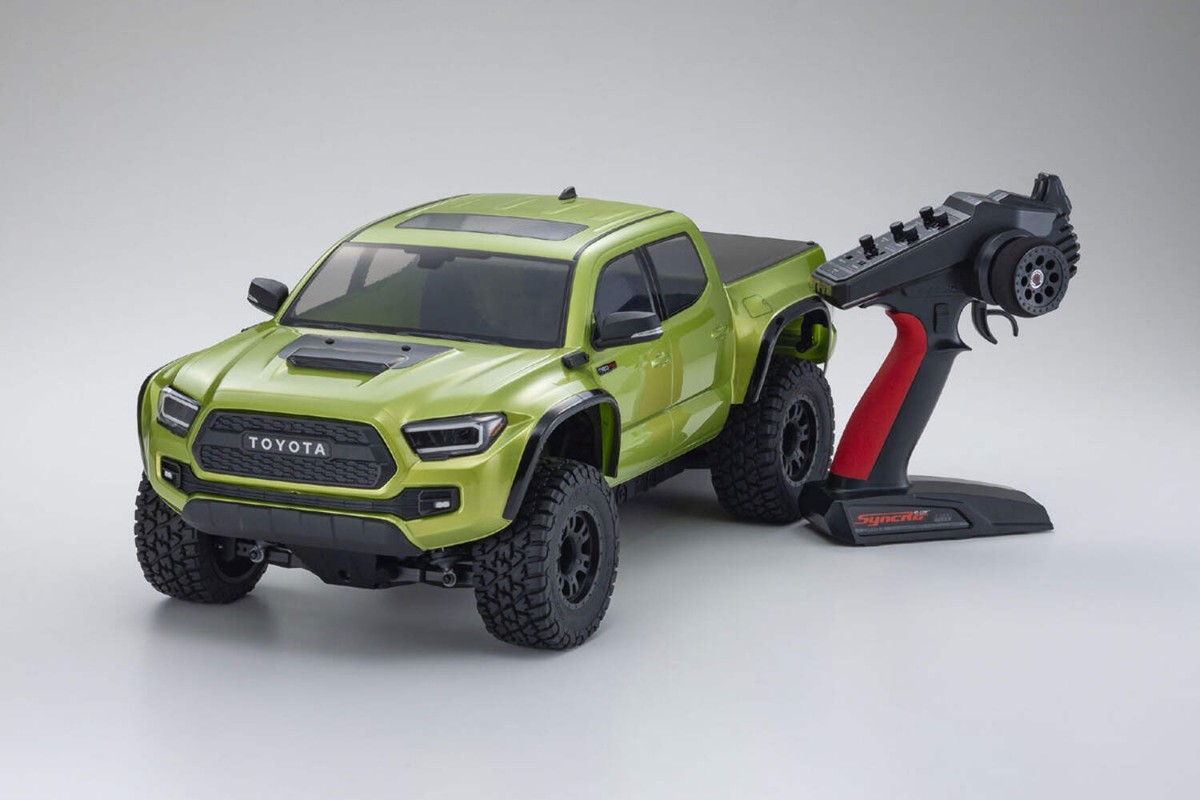 Kyosho 1/10 RC Electric 4WD KB10L 2021 Toyota Tacoma TRD Pro Lime