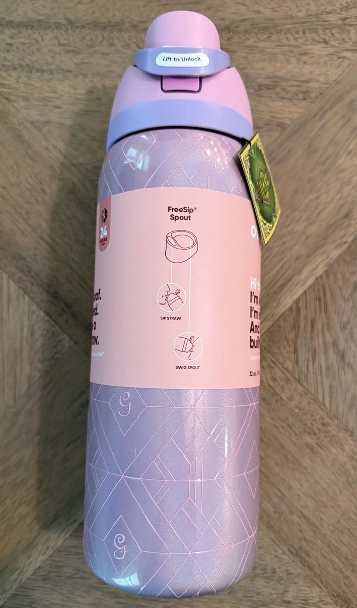 Owala Wicked 32oz FreeSip Bottle – GLINDA Pink Limited Edition