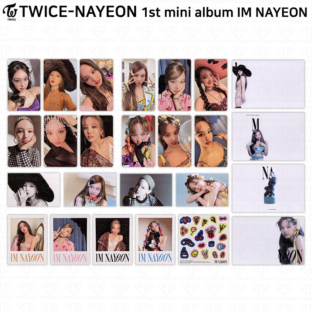 Nayeon 1st Mini Album I'm Nayeon Official Photocard Business Card
