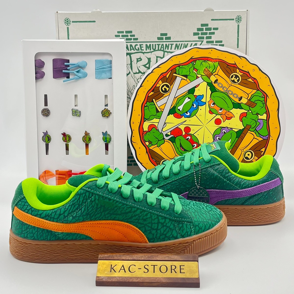 Teenage Mutant Ninja Turtles × Puma Suede XL Vine 401304-01 Men's