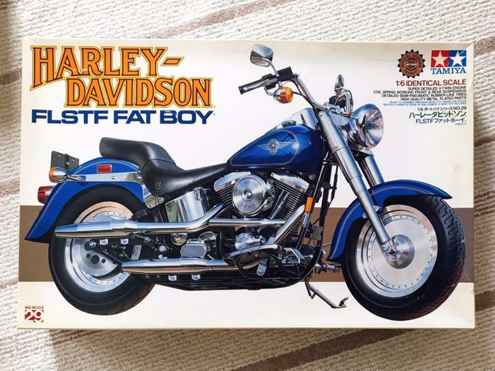 Tamiya 1/6 Harley-Davidson Fat Boy Rare Model 2013 Big Scale
