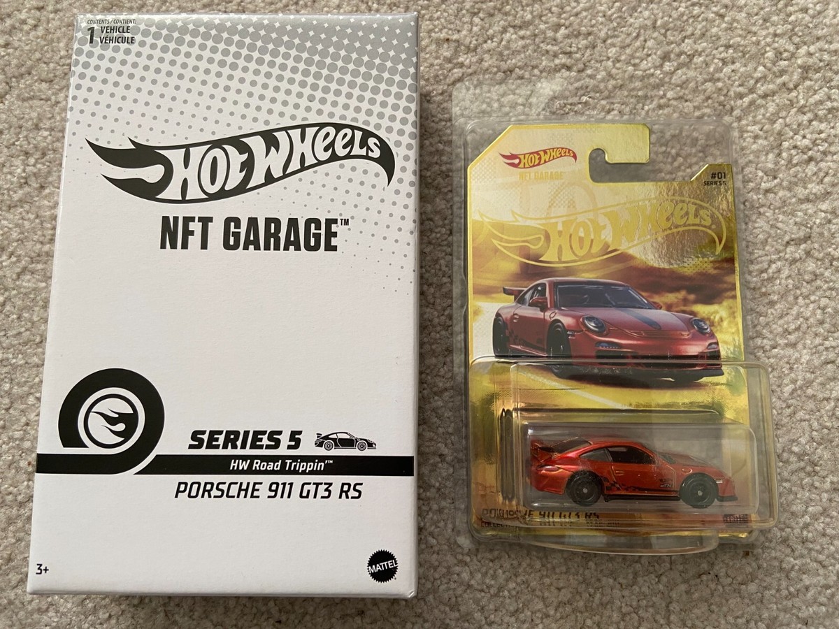 Porsche 911 GT3 RS NFTGarage Hot Wheels - Physical Hot Wheels Car