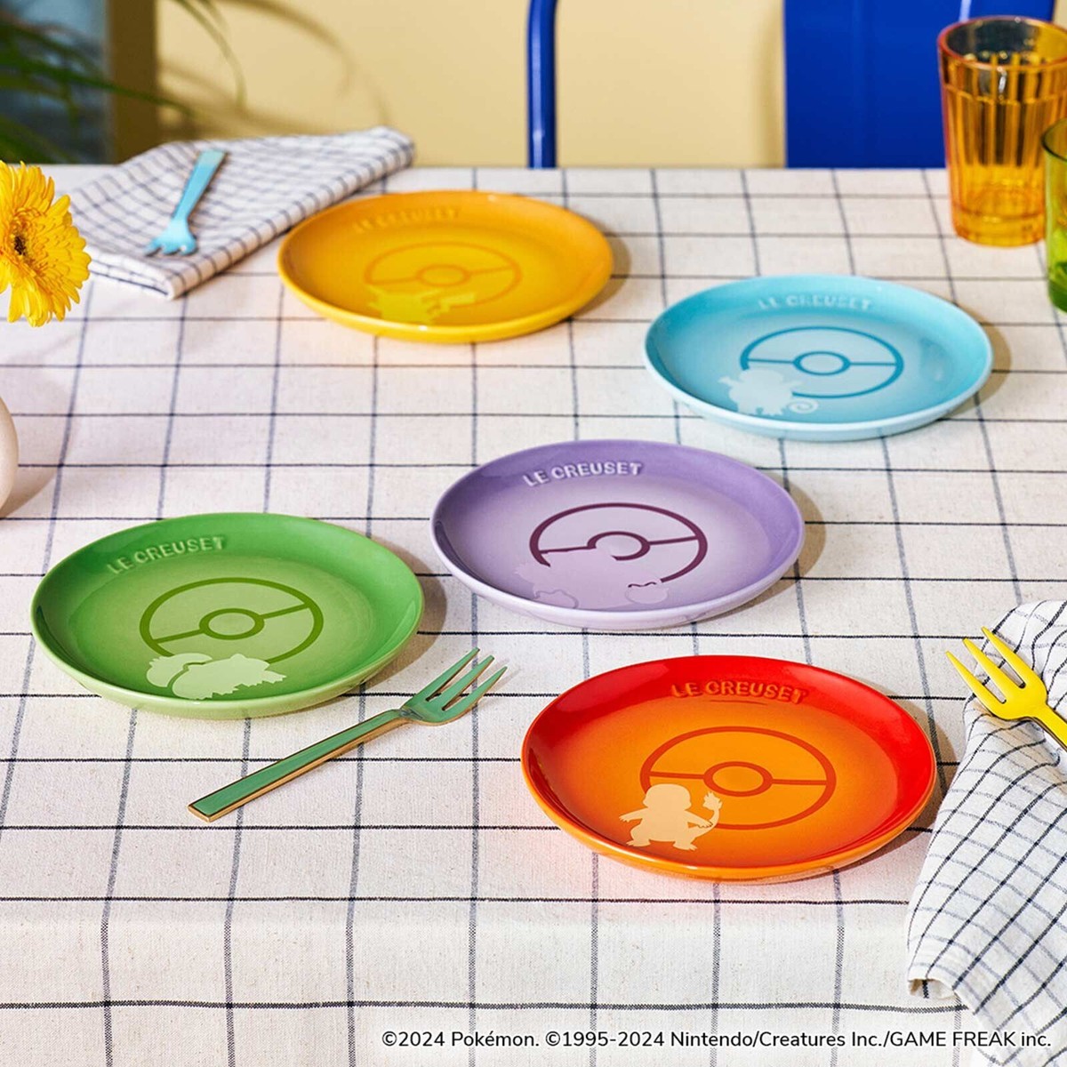 Le Creuset Pokémon Collection 2024 Pokemon Sphere Plate Dish 17cm