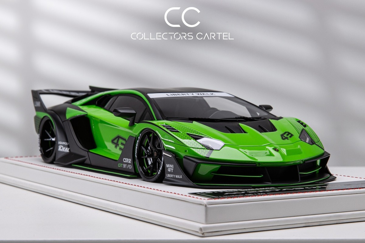 Lamborghini Aventador GT EVO LBWK (Green/Black) [Davis & Giovanni