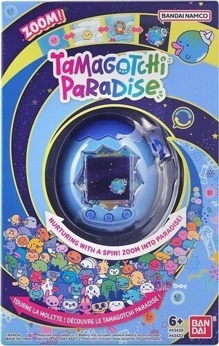 Bandai Tamagotchi Paradise - Blue Water Virtual Pet - Interactive