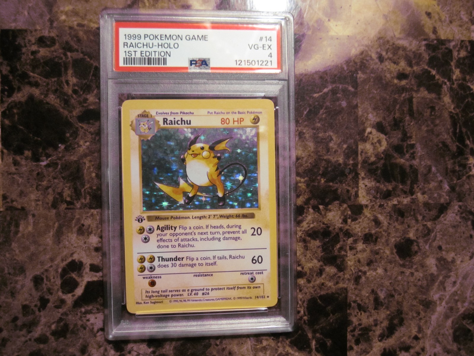 Raichu 1999 Pokemon Game #14 1st Edition Holo Price Guide - Sports