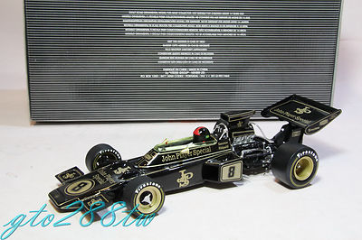 Quartzo 1:18 Lotus 72D JPS F1 1972 British GP Winner Fittipaldi w