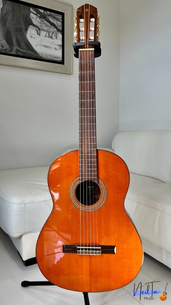 Products Yamaha G-180A Custom Electric Classical Guitar 1973