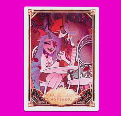 Hazbin Hotel Trading Card - More Than Anything - Foil Promo PR-11