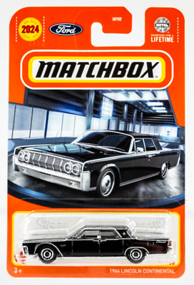 2024 Matchbox #21 1964 Lincoln Continental BLACK SATIN | FSC | eBay