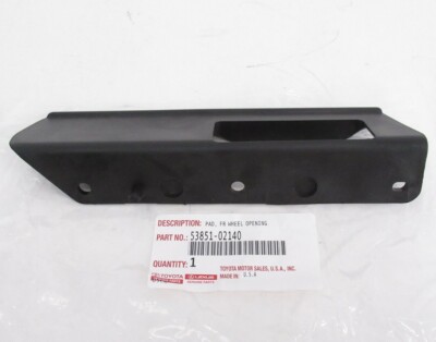 Genuine Toyota 53851-02140 Passenger Front Fender Liner Extension