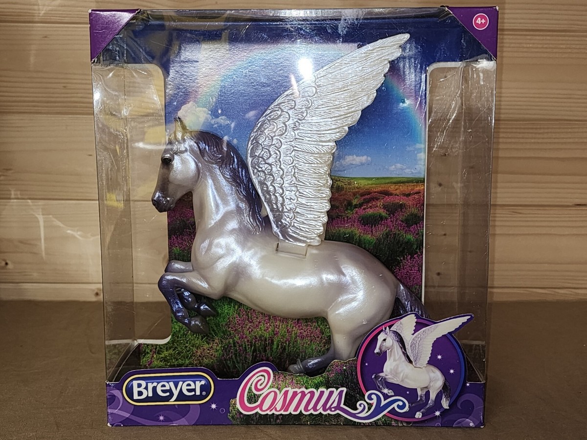 Breyer Horse Classics New in Box Cosmos Winged Pegasus Lipizzaner