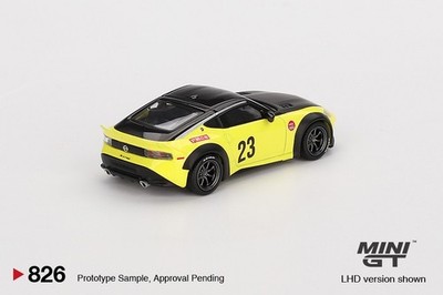 Mini GT 1:64 Nissan Z LB NATION WORKS Ikazuchi Yellow #826 | eBay