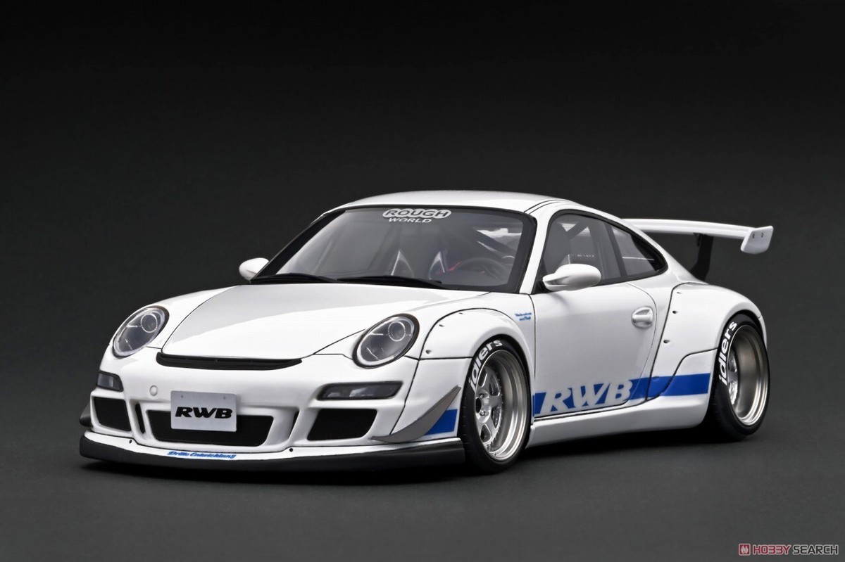 1/18 Ignition Model Porsche RWB 997 GT3 White IG3252 | eBay