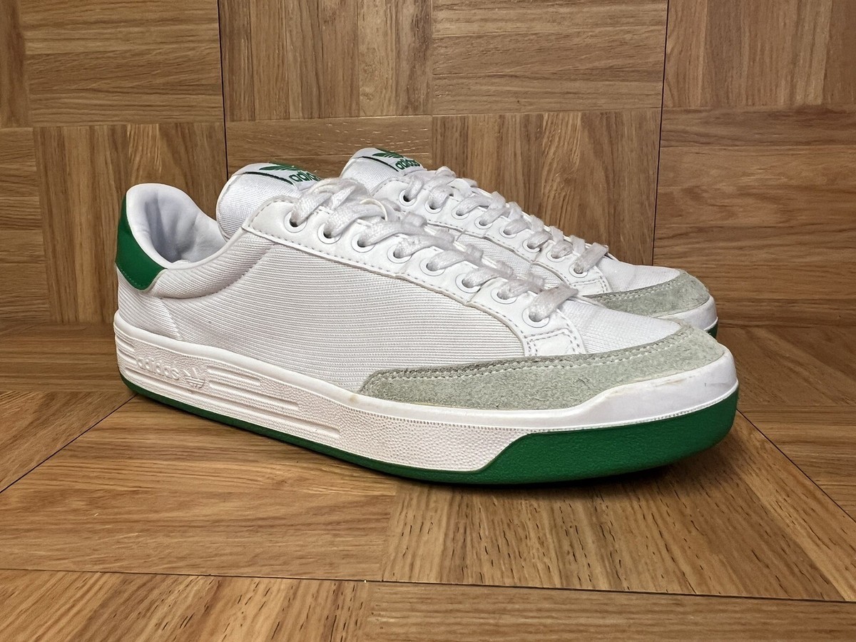 RARE🔥 Size 11 - adidas Rod Laver - White Lucky Green - BB8562