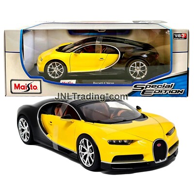 Maisto Special Edition 1:18 Scale Die Cast Car - Yellow Black