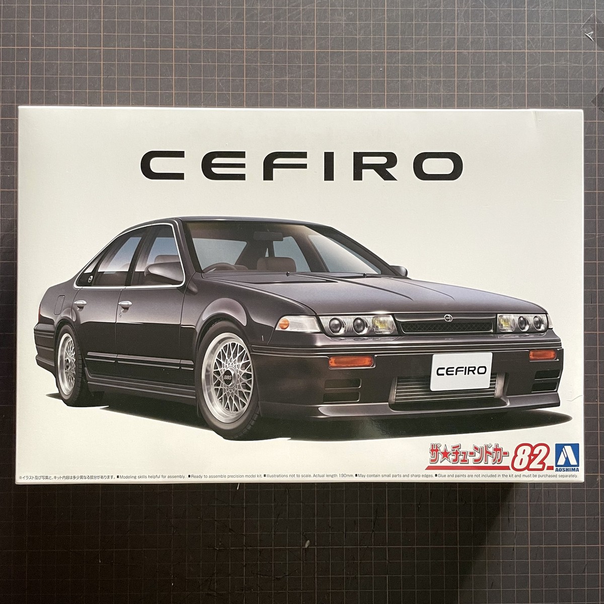 AOSHIMA 1/24 TUNED CAR No.82 NISSAN A31 CEFIRO 1991 AERO CUSTOM