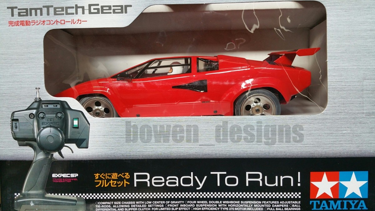 1/12 Tamiya RC Countach '80s Lamborghini LP500S TamTech Gear GT-01