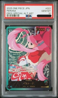 PSA 10 Perona OP06-021 SP Anime 25th Collection ONE PIECE Card