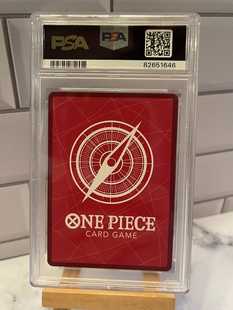 PSA 10 English One Piece OP04-020 Issho Alternate Art Kingdoms of
