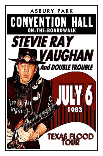 STEVIE RAY VAUGHAN / LAST CONCERT 1990 ALPINE VALLEY 1st PRINT