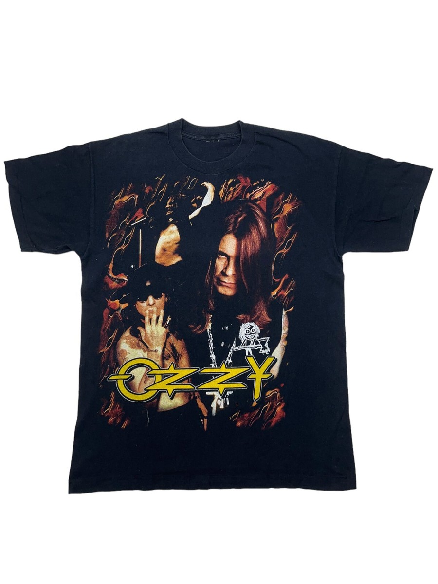Vintage 90s Ozzy Osbourne T-shirt Black Sabbath Single Stitch Size
