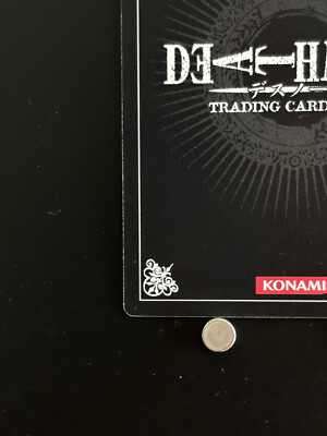 L Lawliet DN3-47 Death Note Trading Card Game Konami Japanese TCG