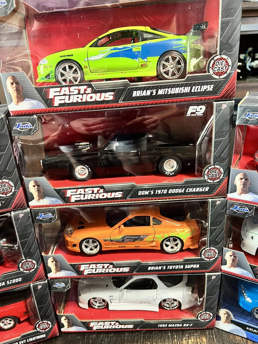 The Fast and Furious 1:24 Movie One car collection Brian Supra