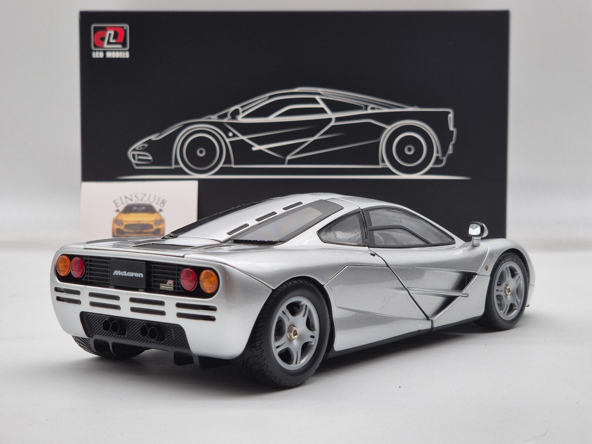McLaren F1 XP5 1993 Silver 1:18 LCD (ähnlich Autoart) LCD18014-SI