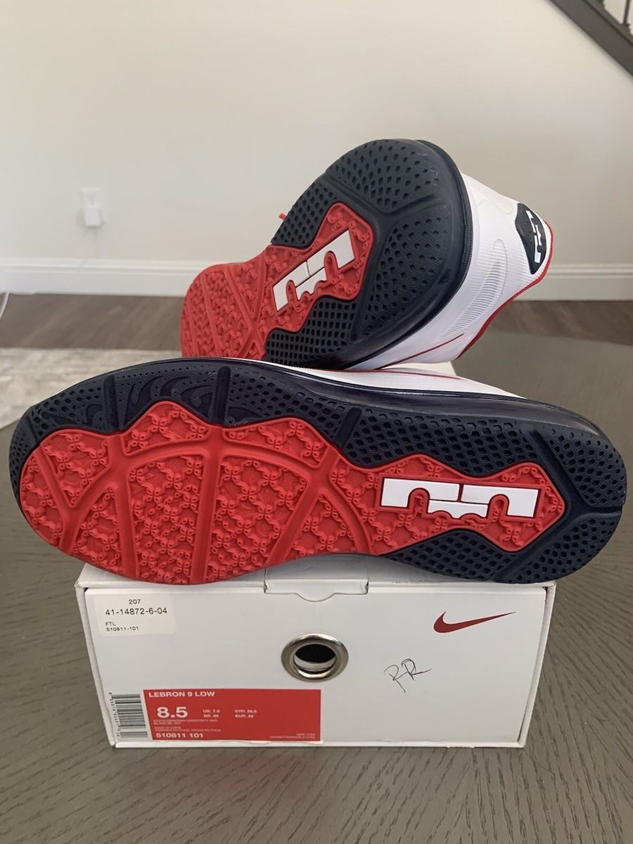 Size 8.5 - Nike Lebron 9 Low USA for sale online | eBay