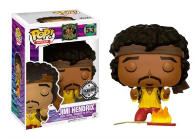 Funko Pop! Rocks Jimi Hendrix Monterey 53 Vinyl Figure Exclusive