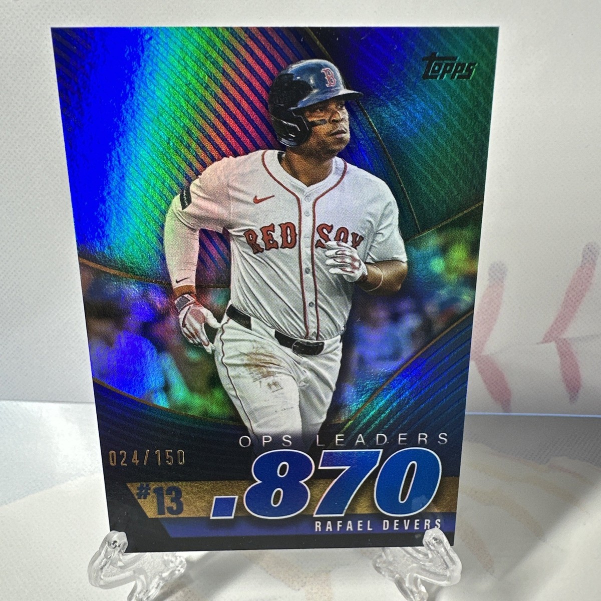 2025 Topps Series 2 OPS Bests Leaders OPS-13 Rafael Devers