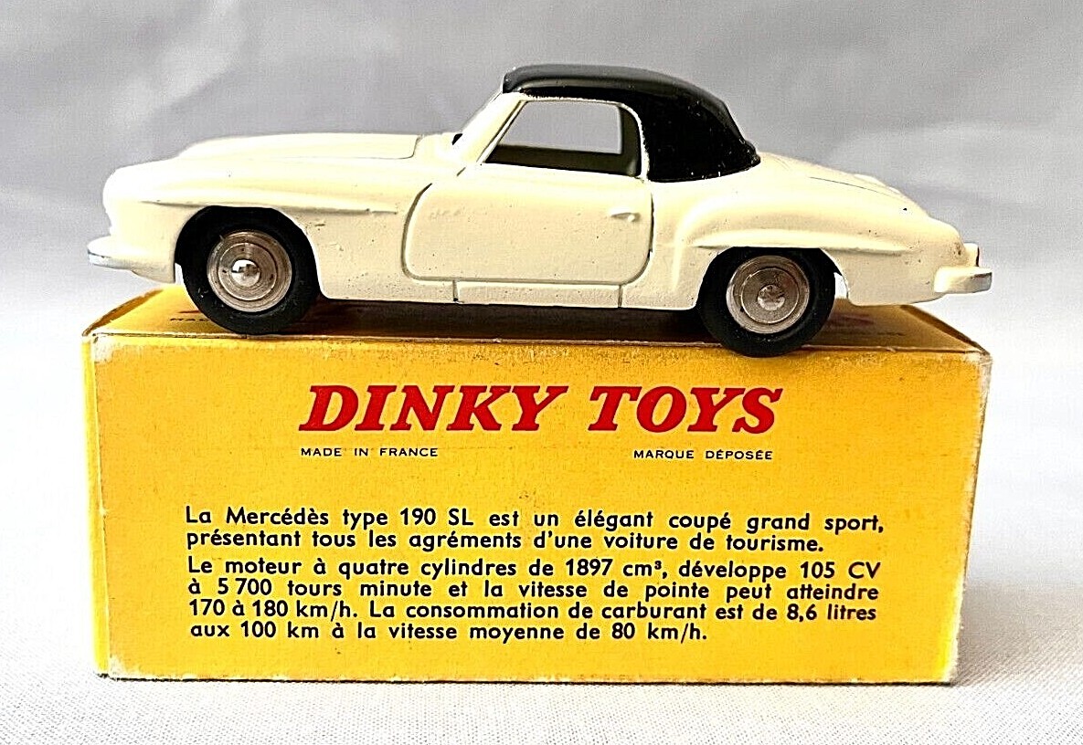 Dinky 24H, Mercedes 190SL Coupe - Free Price Guide & Review