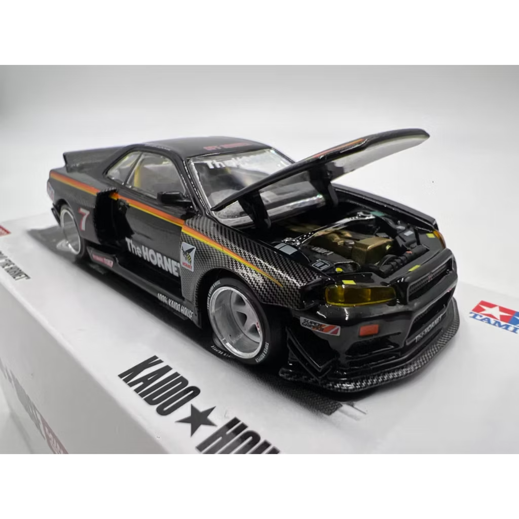 Mini GT x Kaido House 1:64 Nissan Skyline GT-R R34 The Hornet