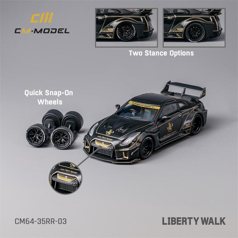 CM MODEL 1:64 LBWK GT35RR JPS Diecast Model Car | eBay