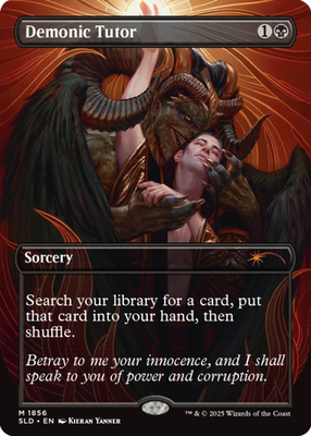 Presale MTG Kieran Yanner Demonic Tutor Non-Foil Edition Secret