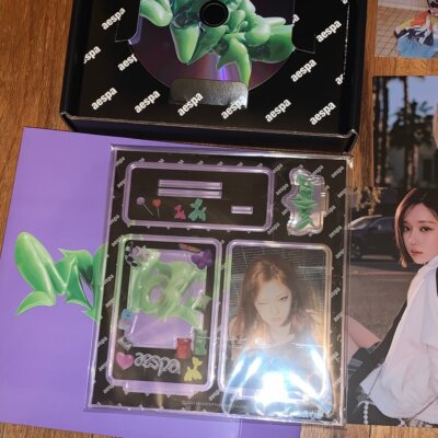 aespa My World Spicy Deluxe Box SM Global Shop SGS Exclusive