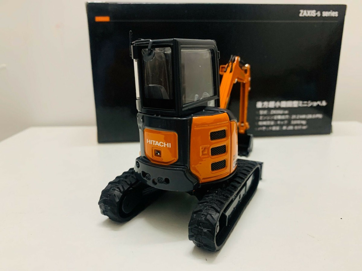 Hitachi Zaxis 35U Compact Mini Excavator 1/30 Die-Cast Model New