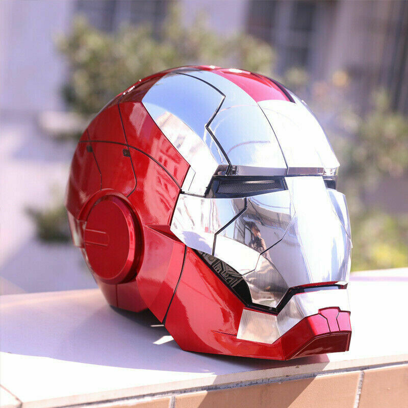 AUTOKING Iron Man MK5 1:1 Helmet Wearable Voice Control Mask
