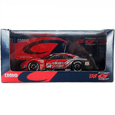 EBBRO 1/43 2008 SUPER GT 500 XANVI NISMO GT-R Completed product
