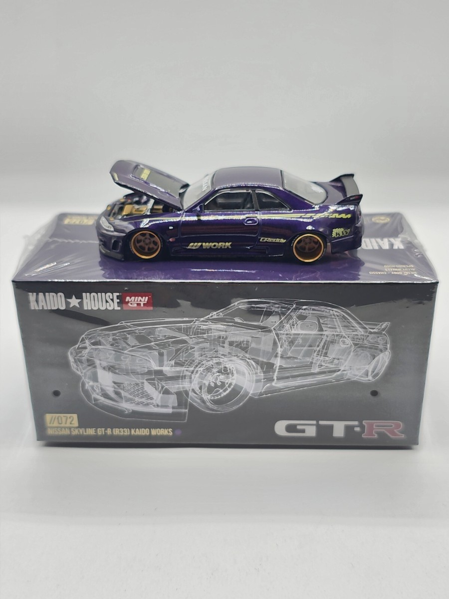 In Stock- Kaido House x Mini GT 1:64 Nissan Skyline GT-R (R33