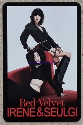 Red Velvet - IRENE & SEULGI TILT OFFICIAL TRADING CARD PHOTOCARD