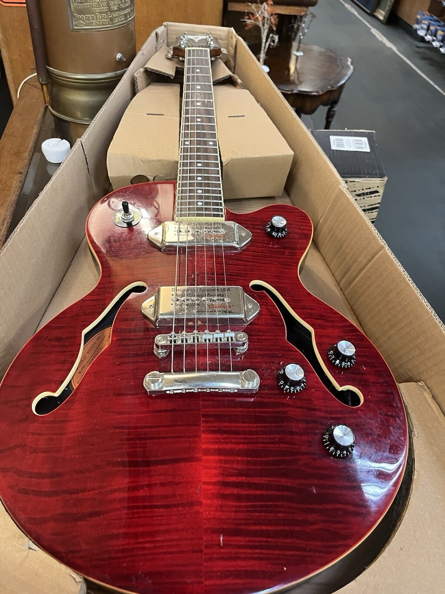 Epiphone Wildkat Electric Guitar Flame Top Red - Limited Edition