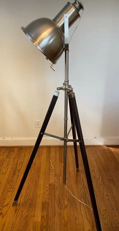RARE Ethan Allen Retro Photographer's Floor Lamp Industrial