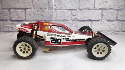 1:10 Vintage 80's KYOSHO Turbo Optima 4wd - RC Off Road Racing