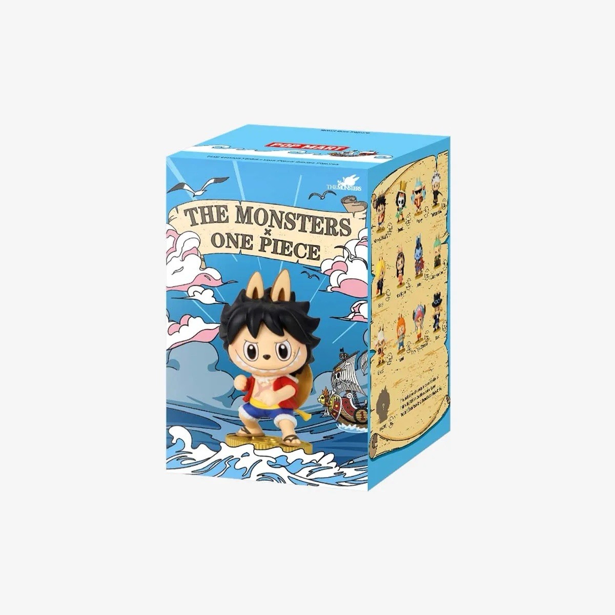 POP MART ✔️Authentic Labubu The Monsters × One Piece Series