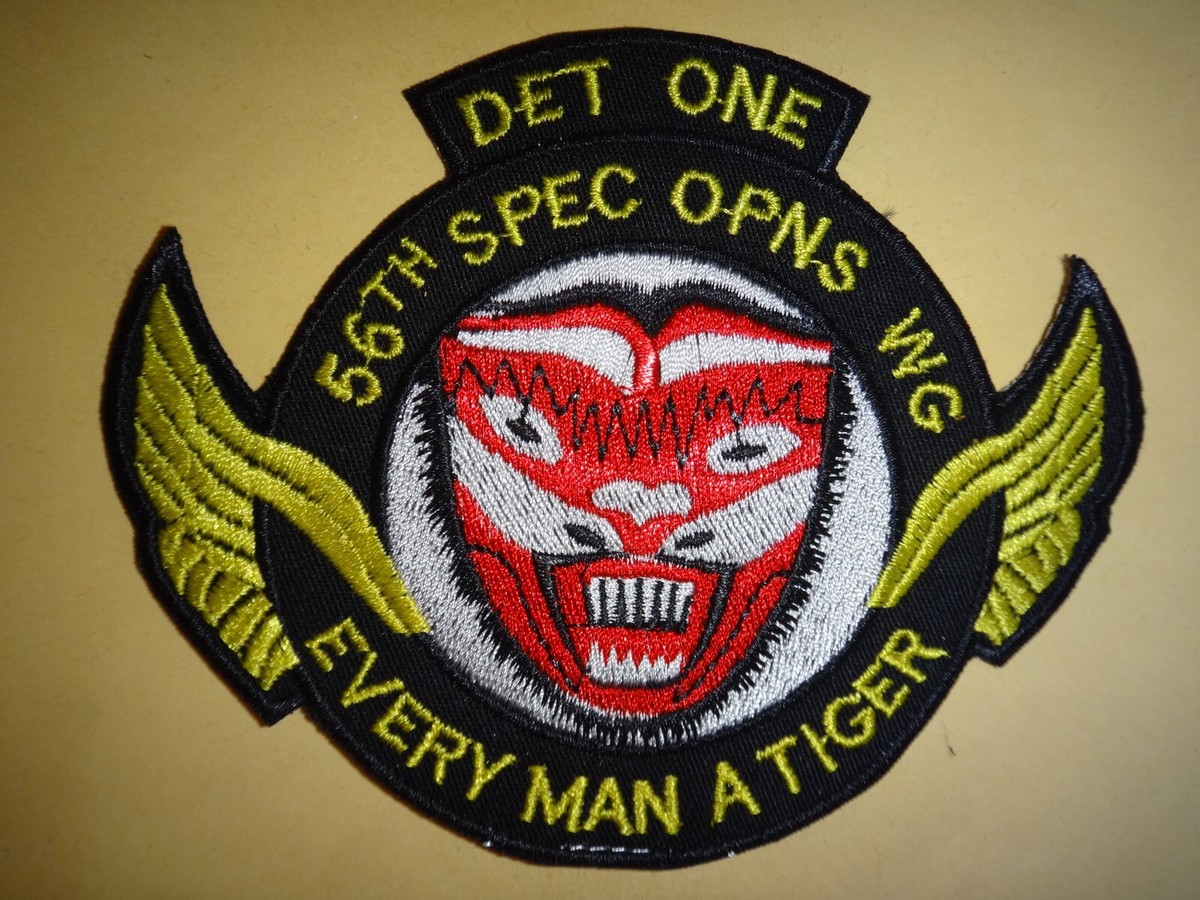 US 56th Special Operations Wing Detachment 1 EVERY MAN A TIGER