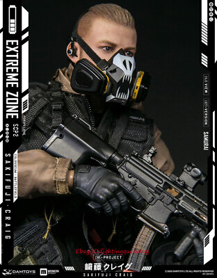 DAMTOYS DAM EBS001 Extreme Zone Samurai SAKIFUJI Craig 1/6 Figure
